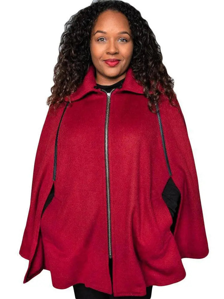 Plus size women's poncho coats best sale