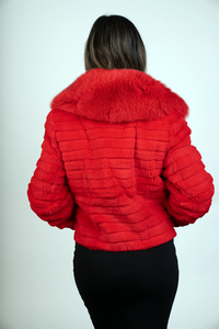 Dyed Red Fox/Rexx Jacket