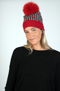 Red Lips Knitted Hat