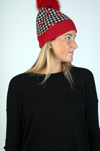 Red Lips Knitted Hat