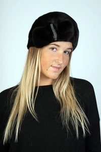 Brown Mink Canadian Hat