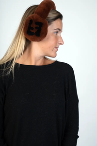 Brown Rex Earmuff