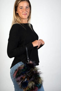 Multi Color Fox Handbag