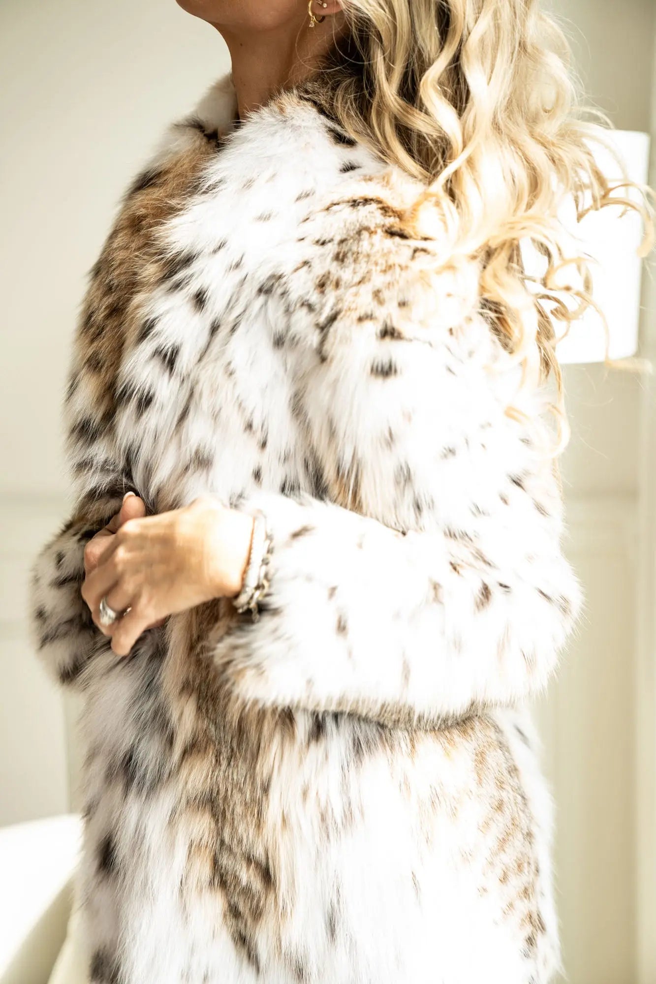 Natural American Lynx Jacket