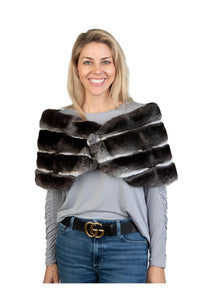 Natural Chinchilla Stole