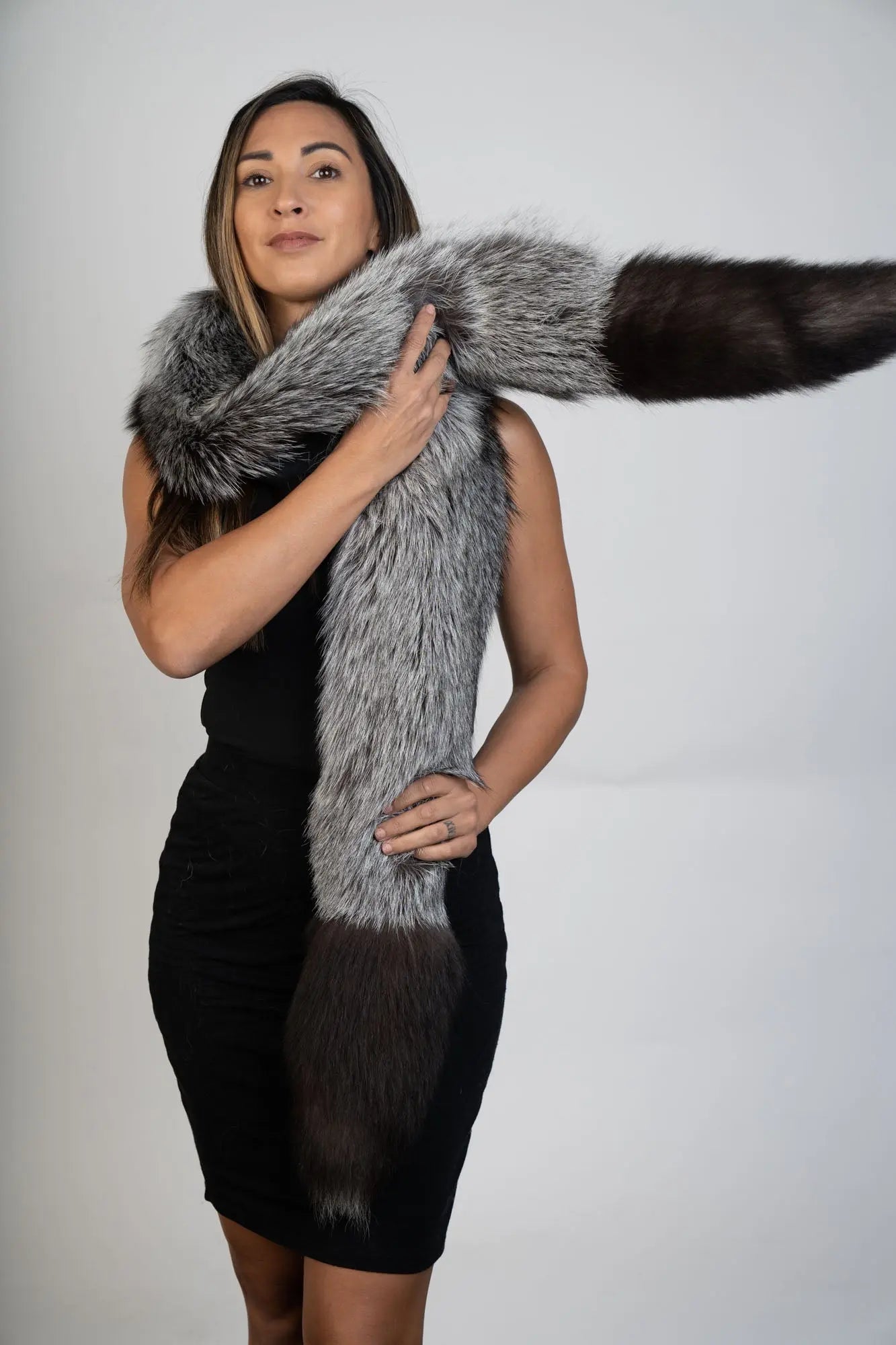 Silver Fox Boa