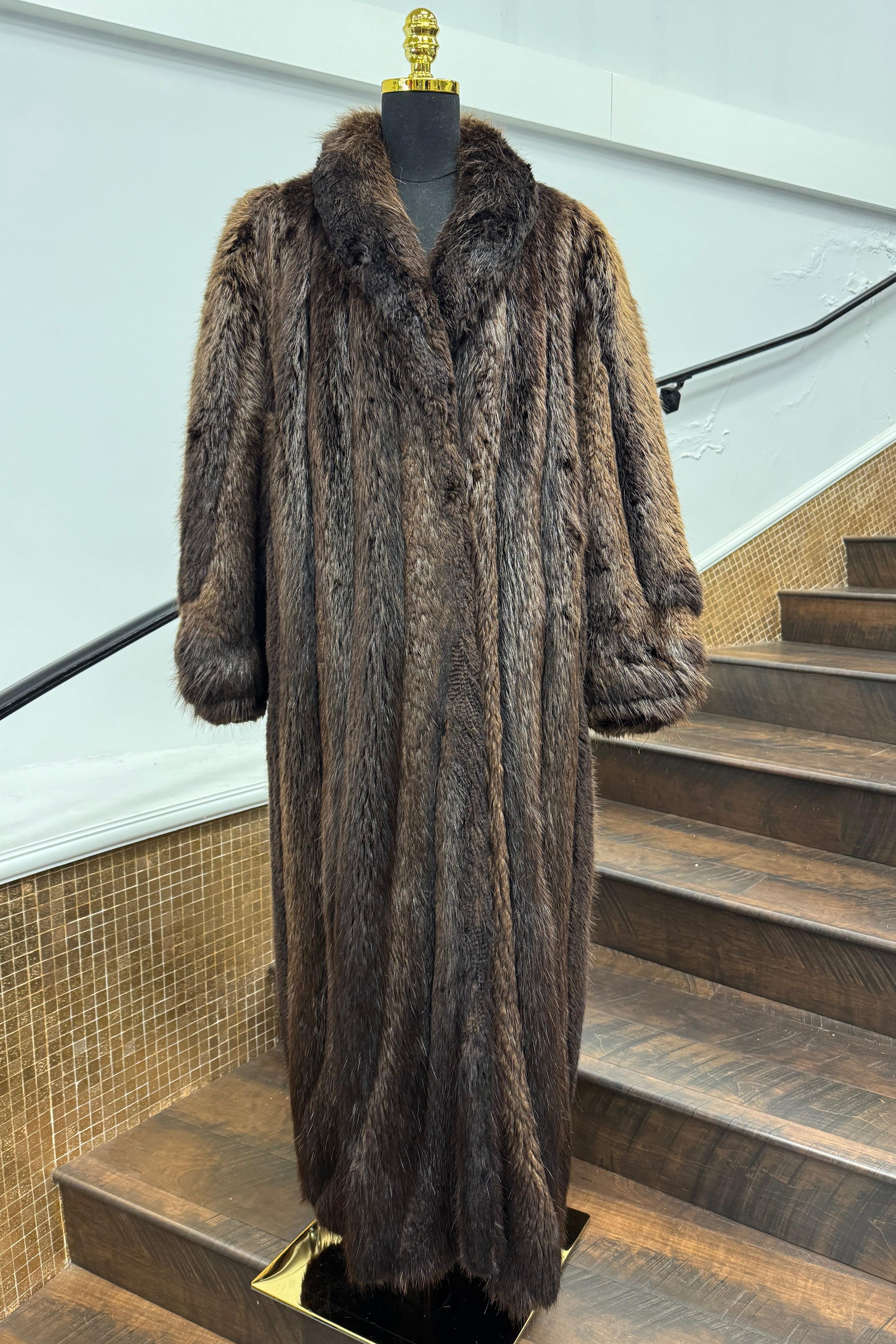 Vintage Beaver Coat