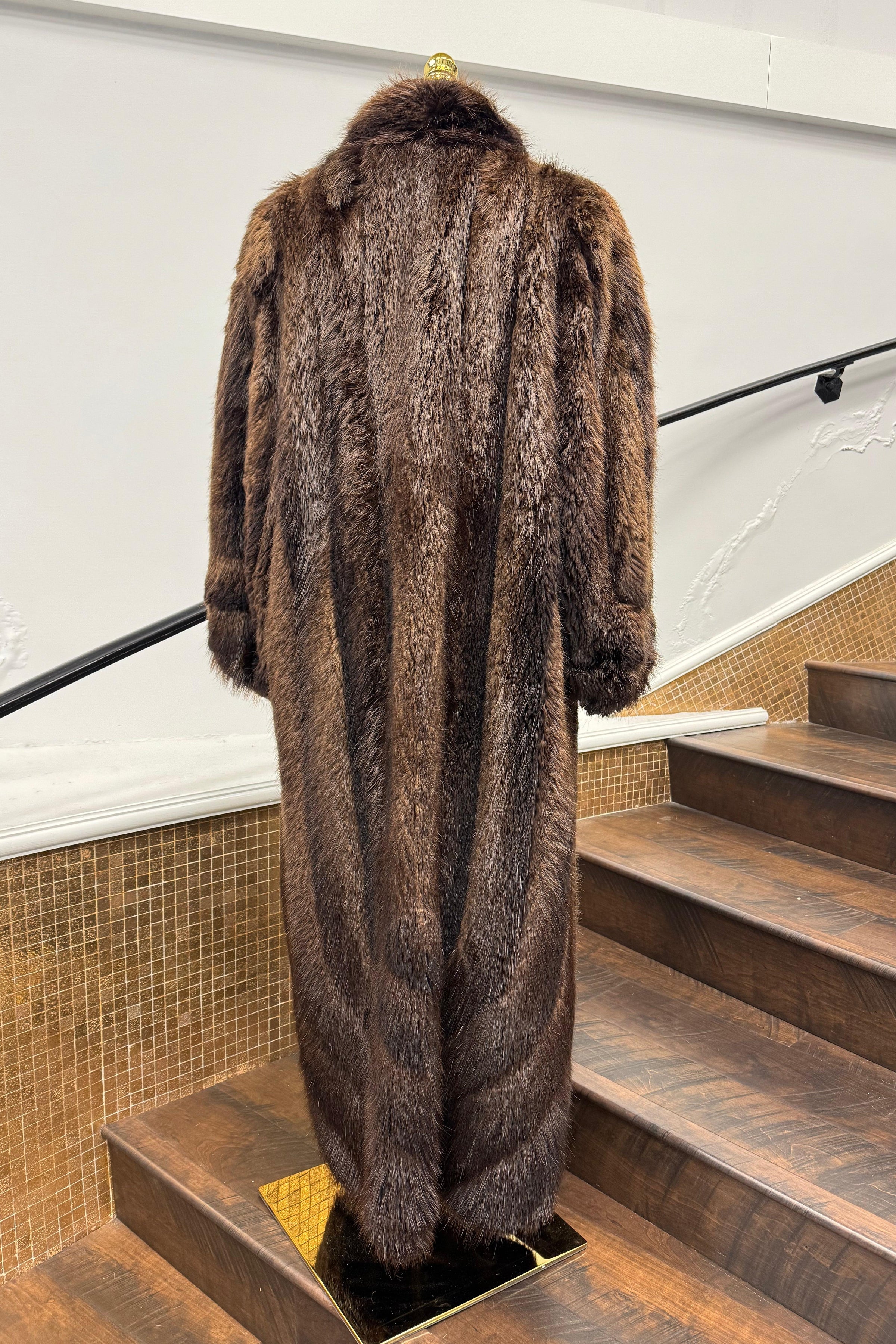 Vintage Beaver Coat