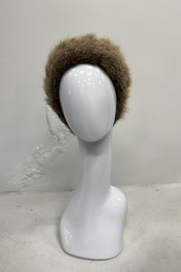 Vintage Canadian Lynx Coat with Matching Headband