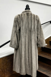 Vintage Cerulean Mink Coat