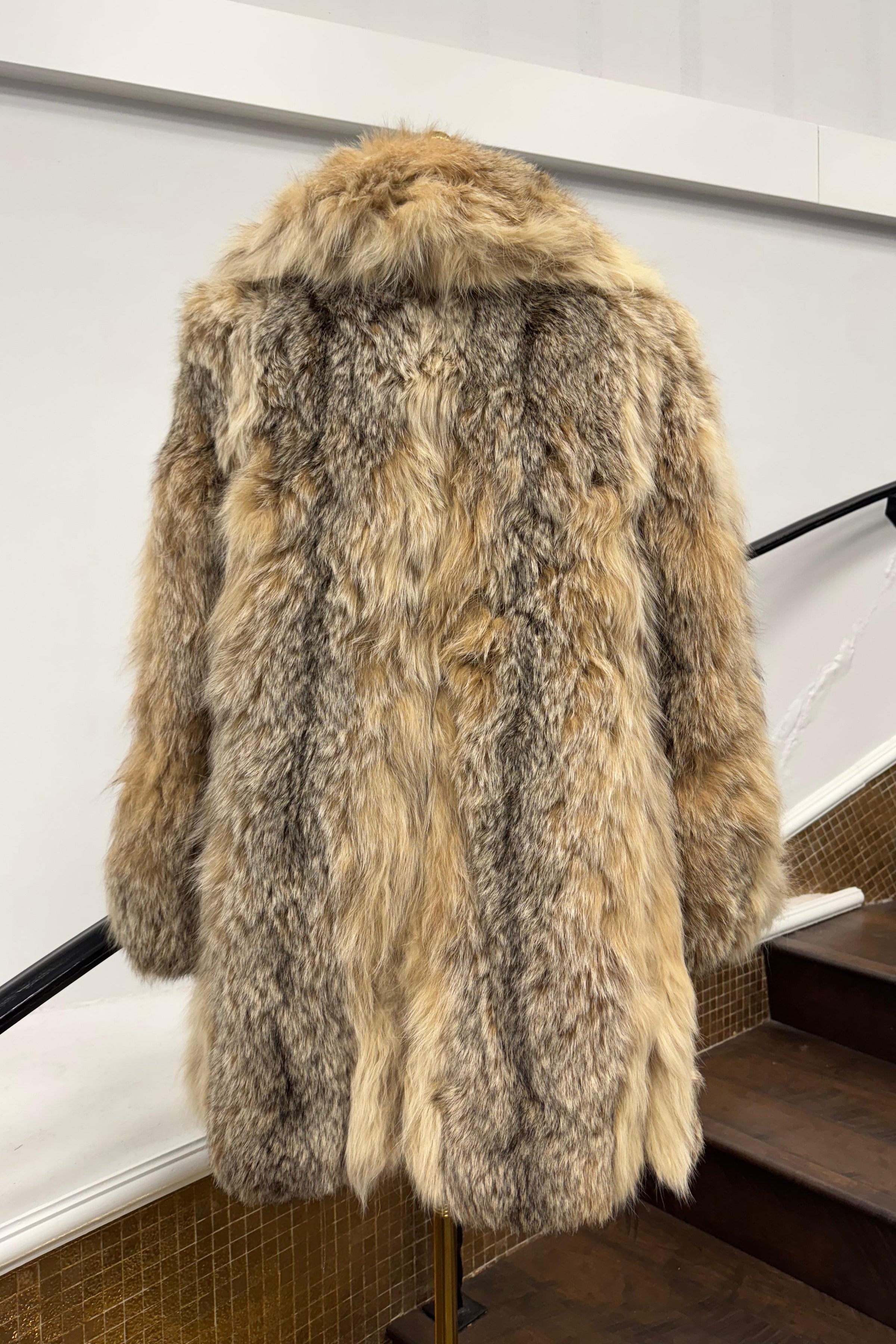 Vintage Crystal Fox Jacket