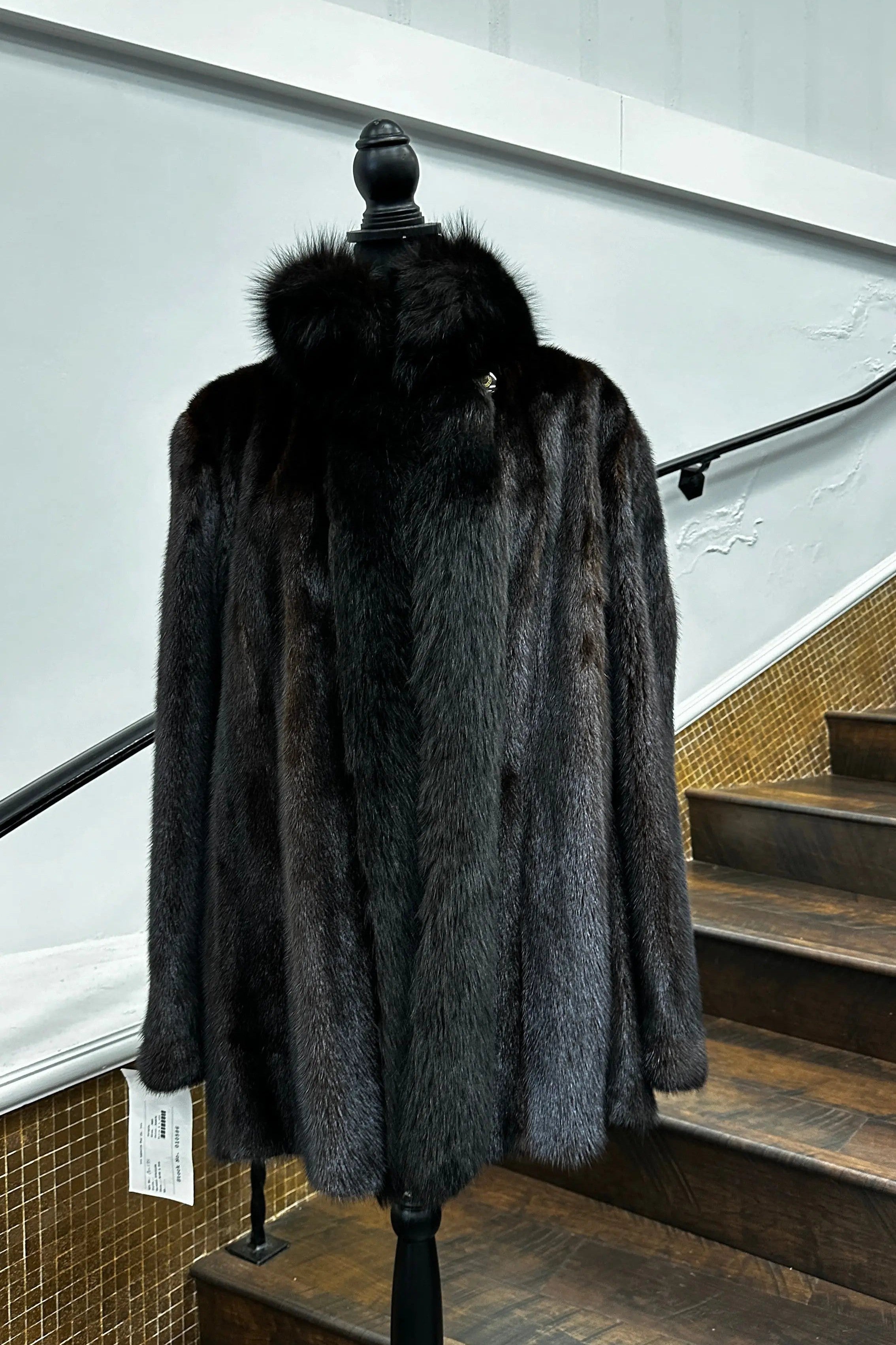 Vintage Mahogany Mink Stroller