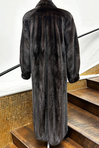 Vintage Full Length Ranch Mink Coat