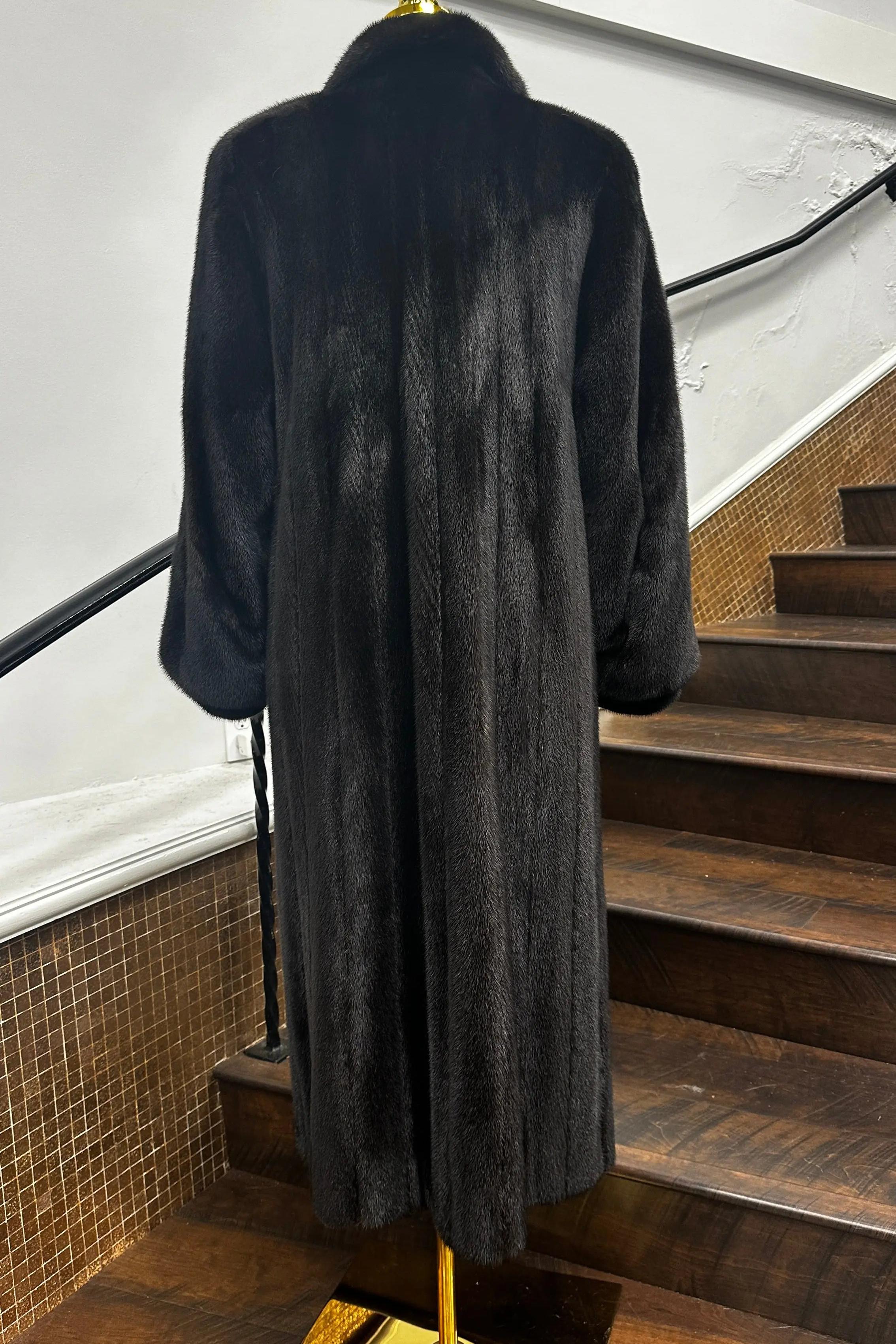 Vintage Full Length Ranch Mink Coat