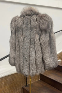 Vintage Indigo Fox Jacket