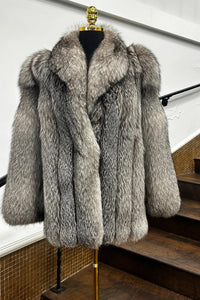 Vintage Indigo Fox Jacket