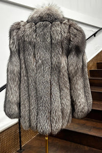 Vintage Indigo Fox Jacket