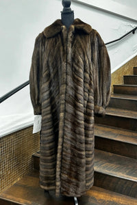 Vintage Lunaraine Directional Mink Coat