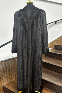 Vintage Mahogany Mink Coat