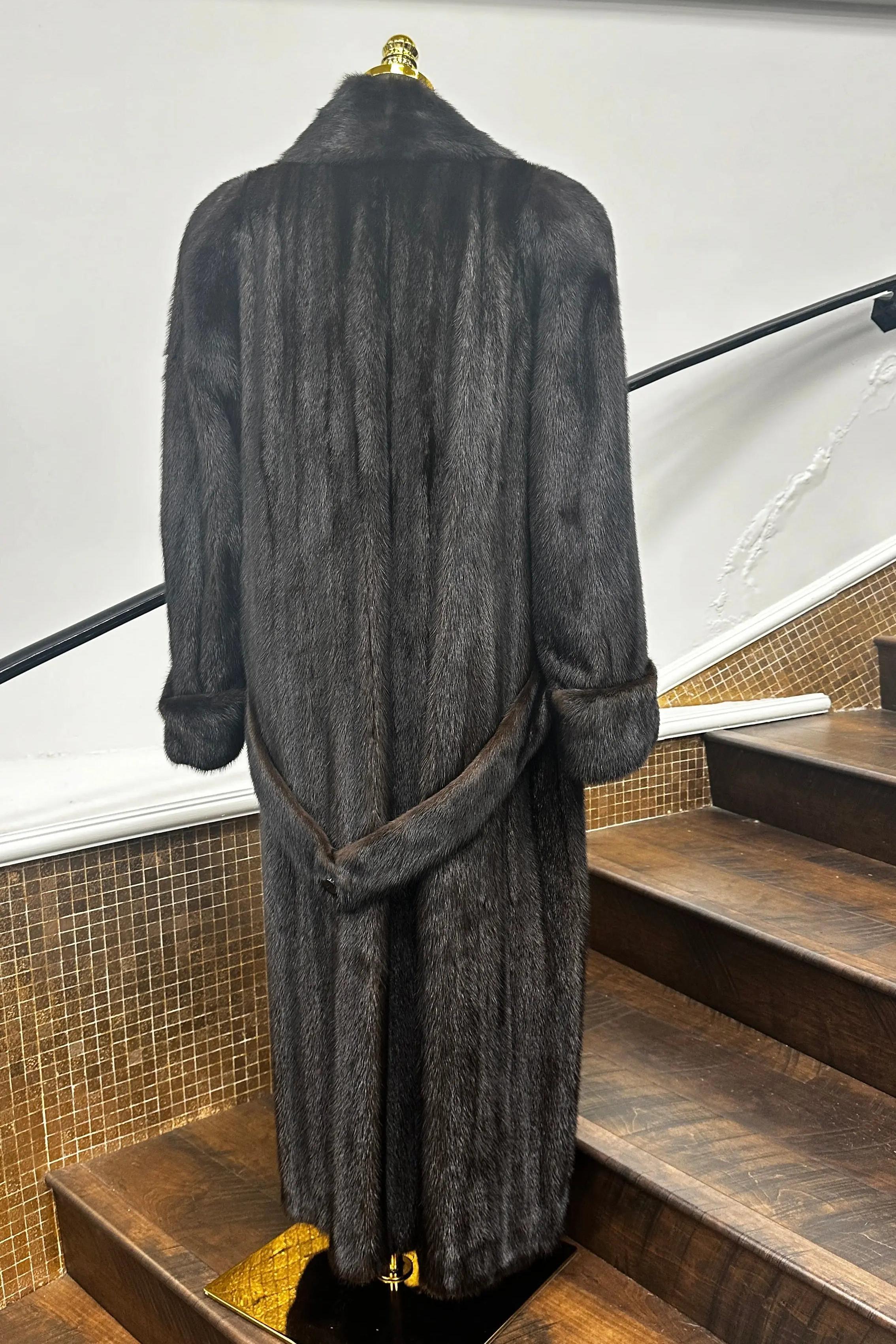 Vintage Mahogany Mink Coat