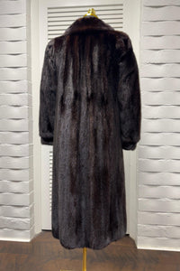Vintage Mahogany Mink Coat