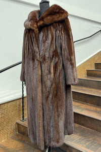 Vintage Mahogany Mink Coat