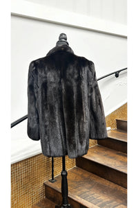 Vintage Mahogany Mink Jacket