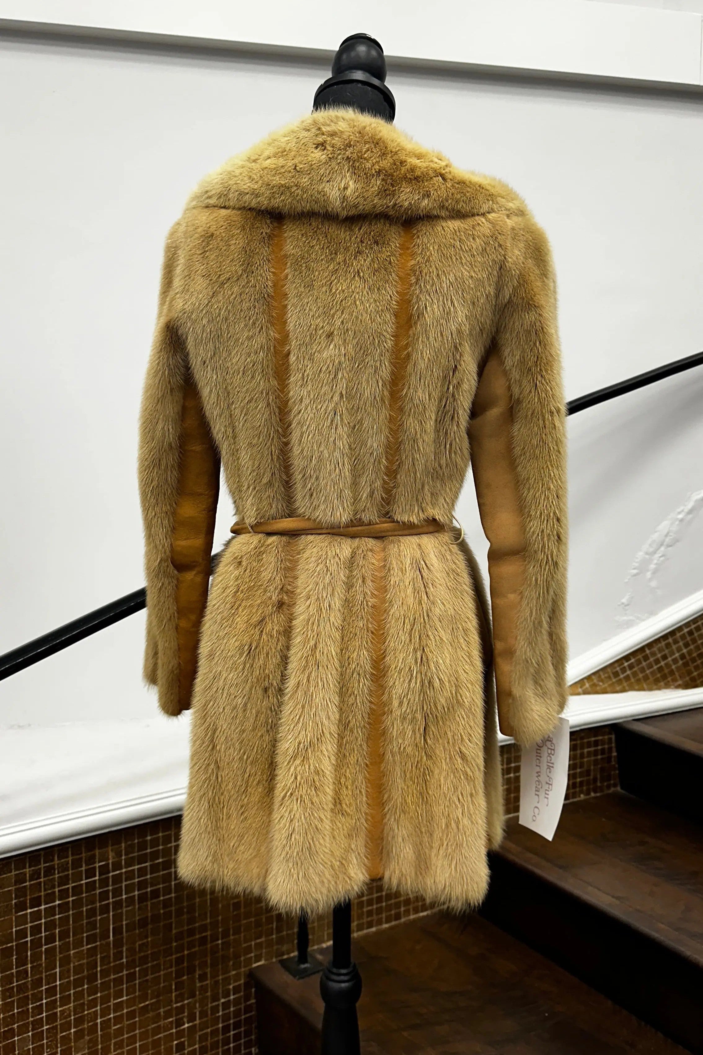 Vintage Mink & Suede Stroller