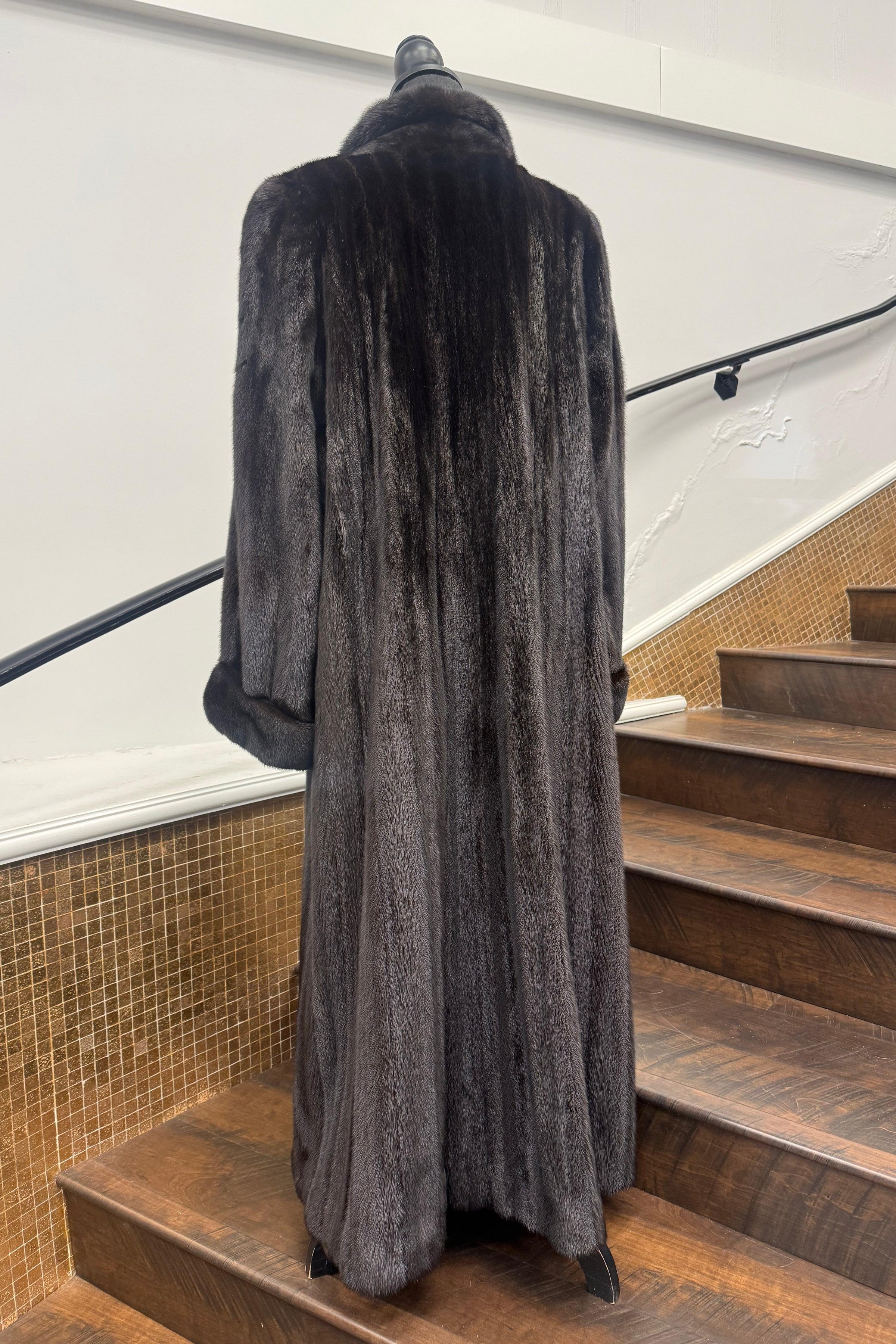 Vintage Natural Ranch Mink Coat