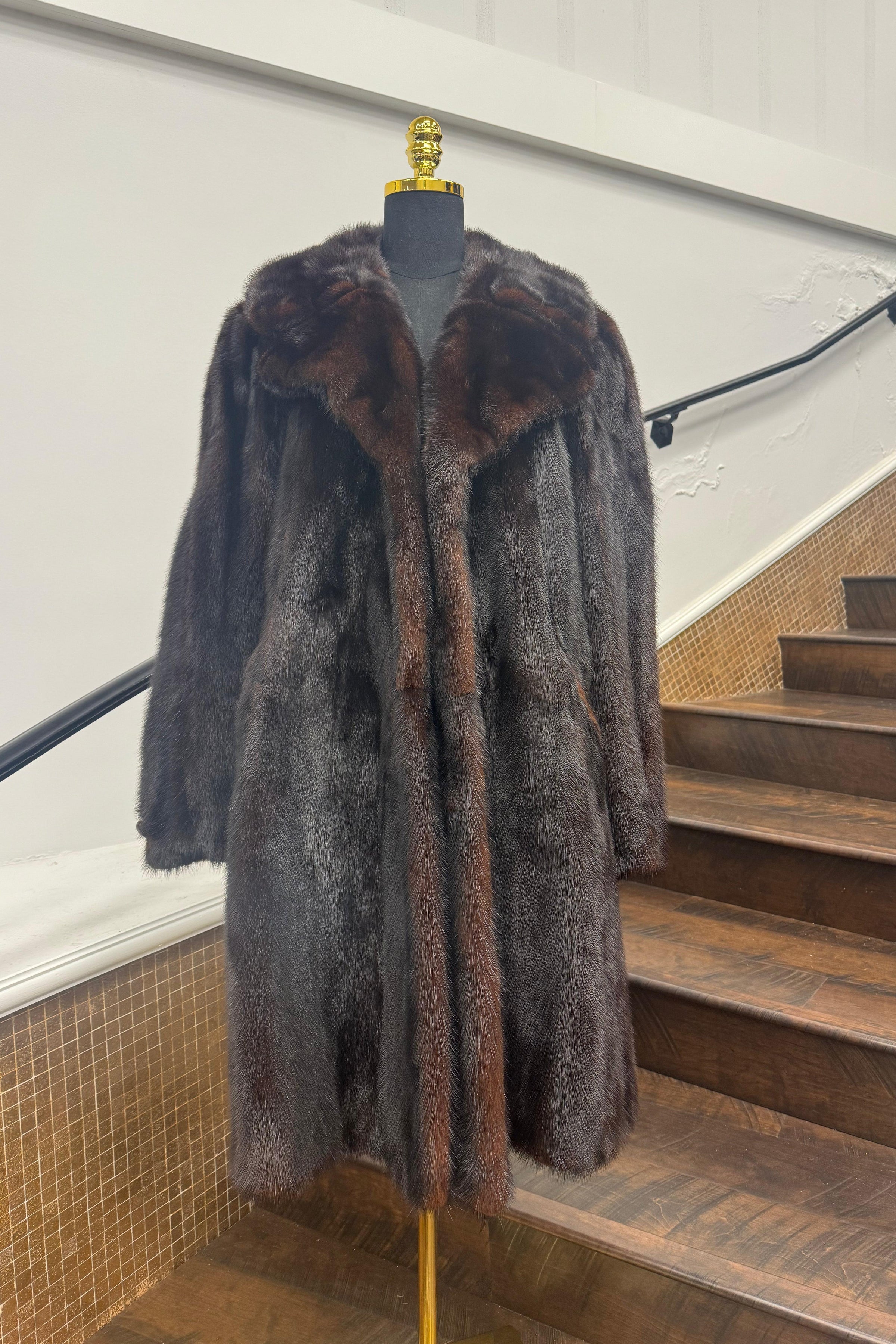 Vintage Oxi Ranch Mink Coat