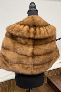 Vintage Pastel Mink Stole