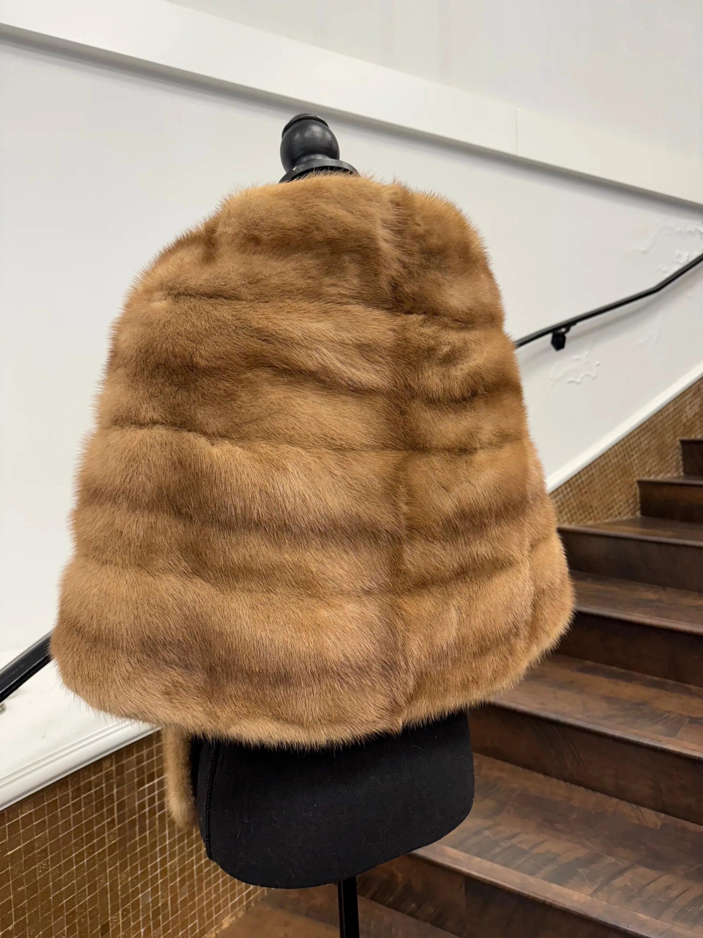 Vintage Pastel Mink Stole