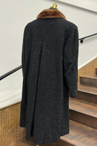 Vintage Persian Lamb Stroller & Mink Collar