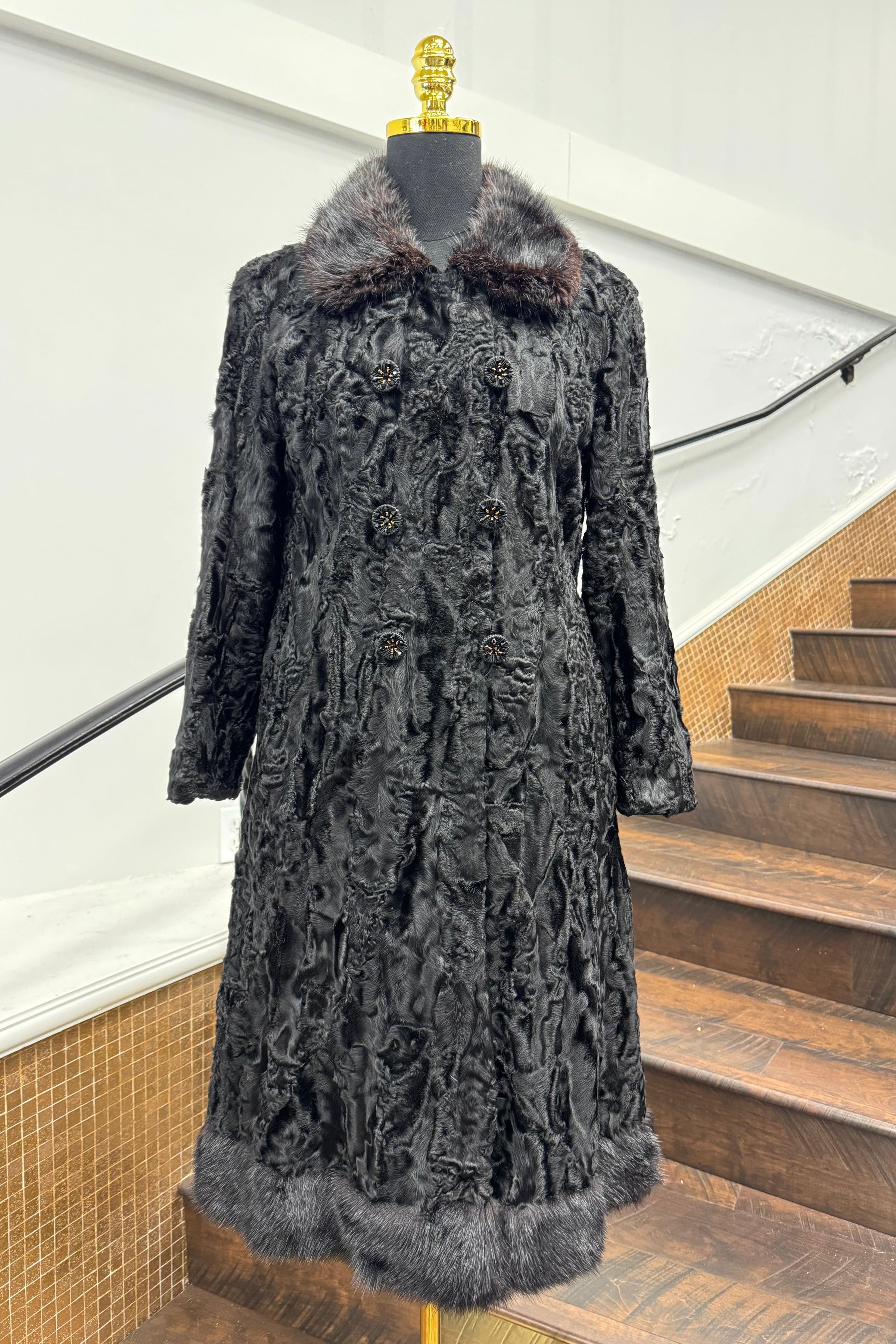 Vintage Persian Lamb Stroller