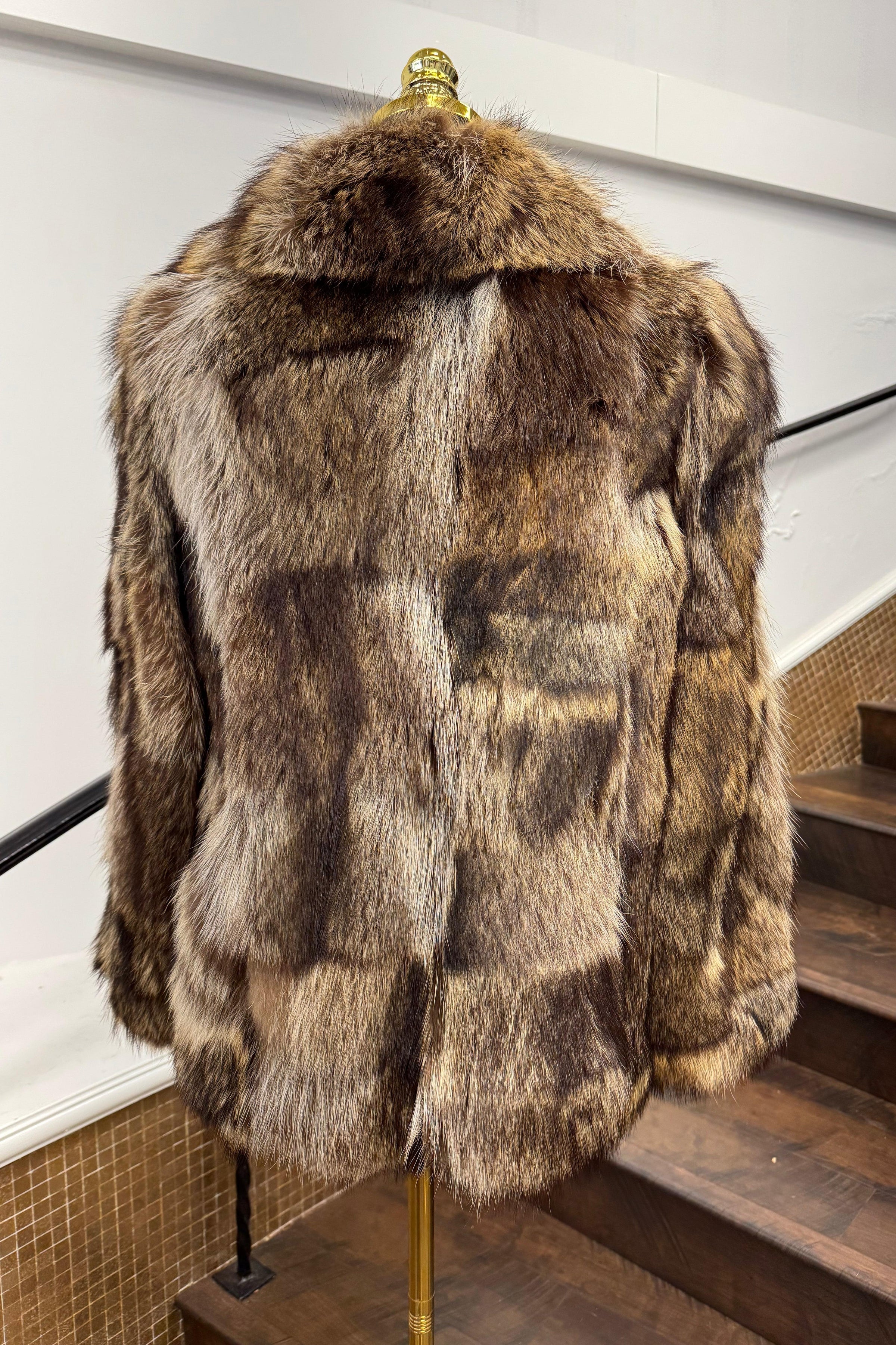 Vintage Pieced Beaver Jacket