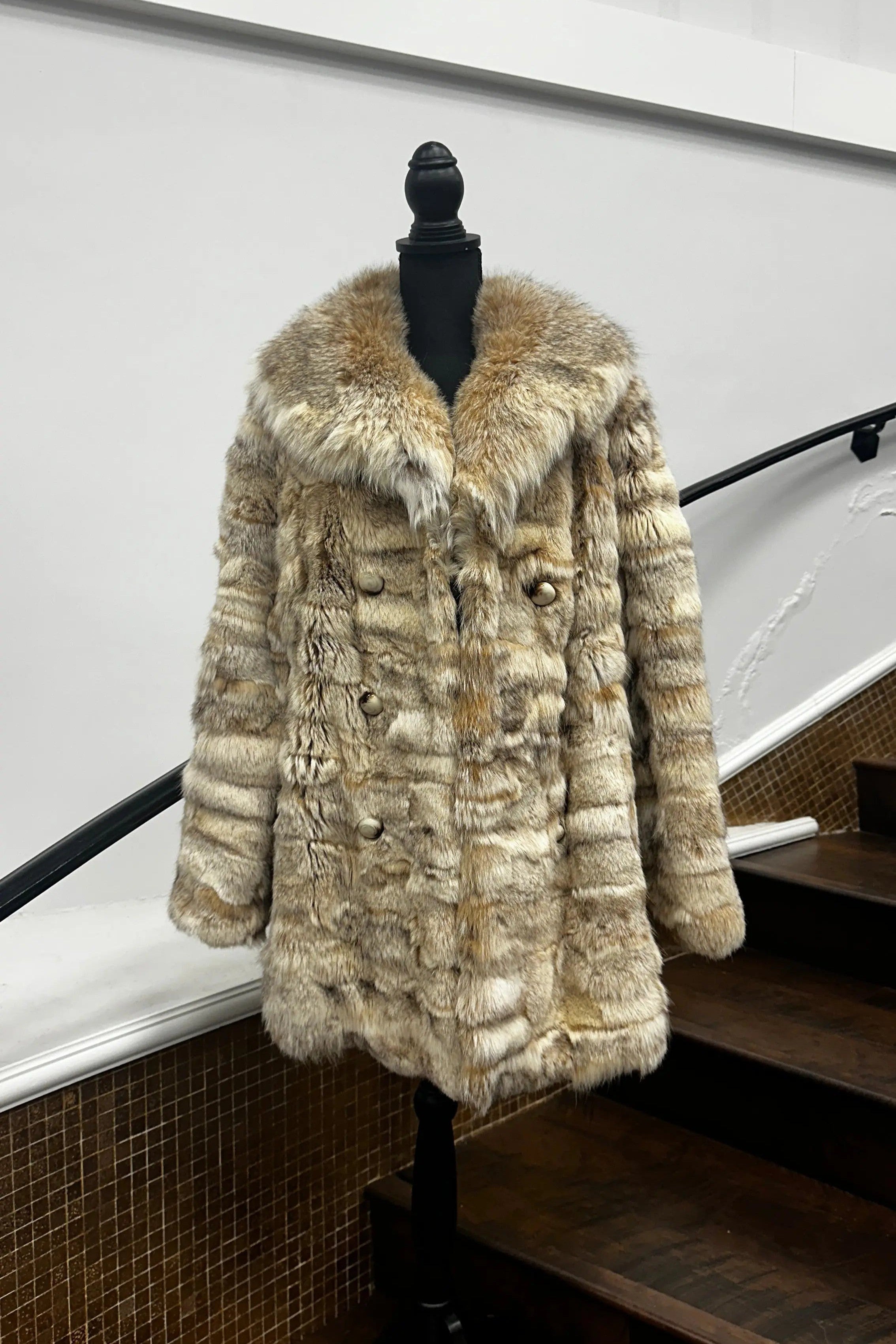 Vintage Pieced Lynx Stroller