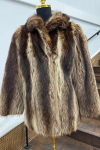 Vintage Raccoon Jacket