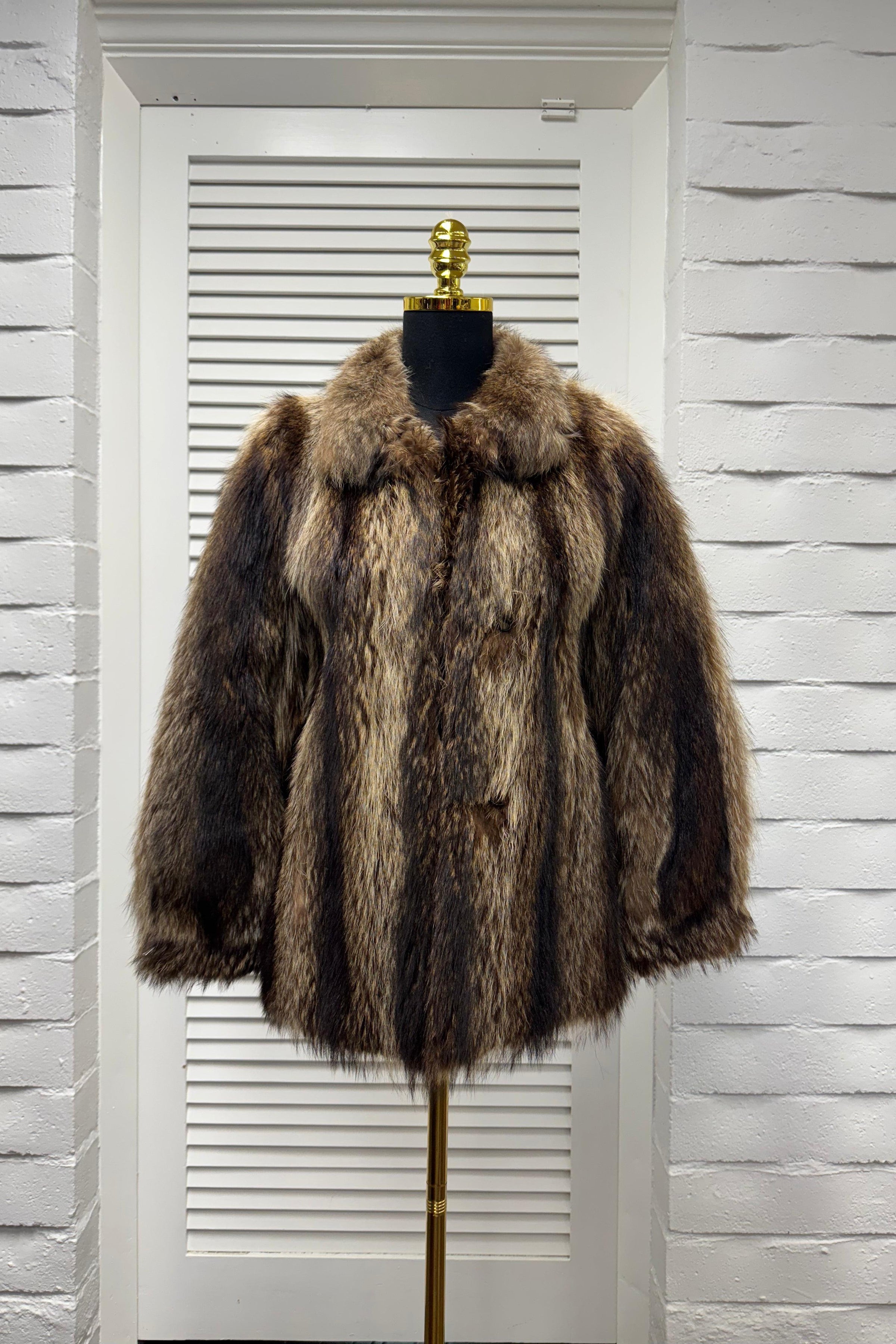 Vintage Raccoon Jacket