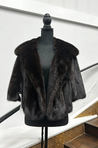 Vintage Ranch Mink Cape