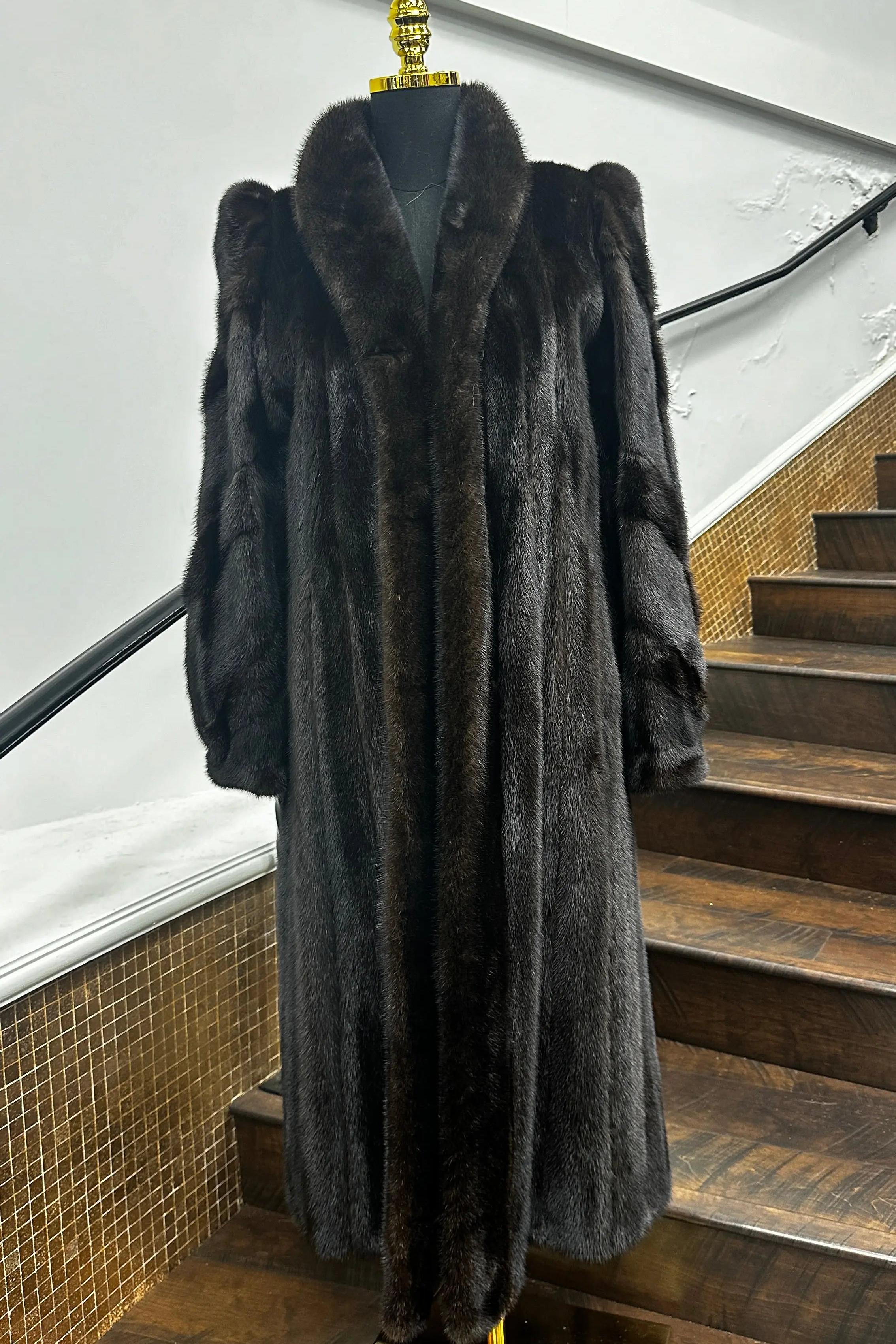 Vintage Ranch Mink Coat