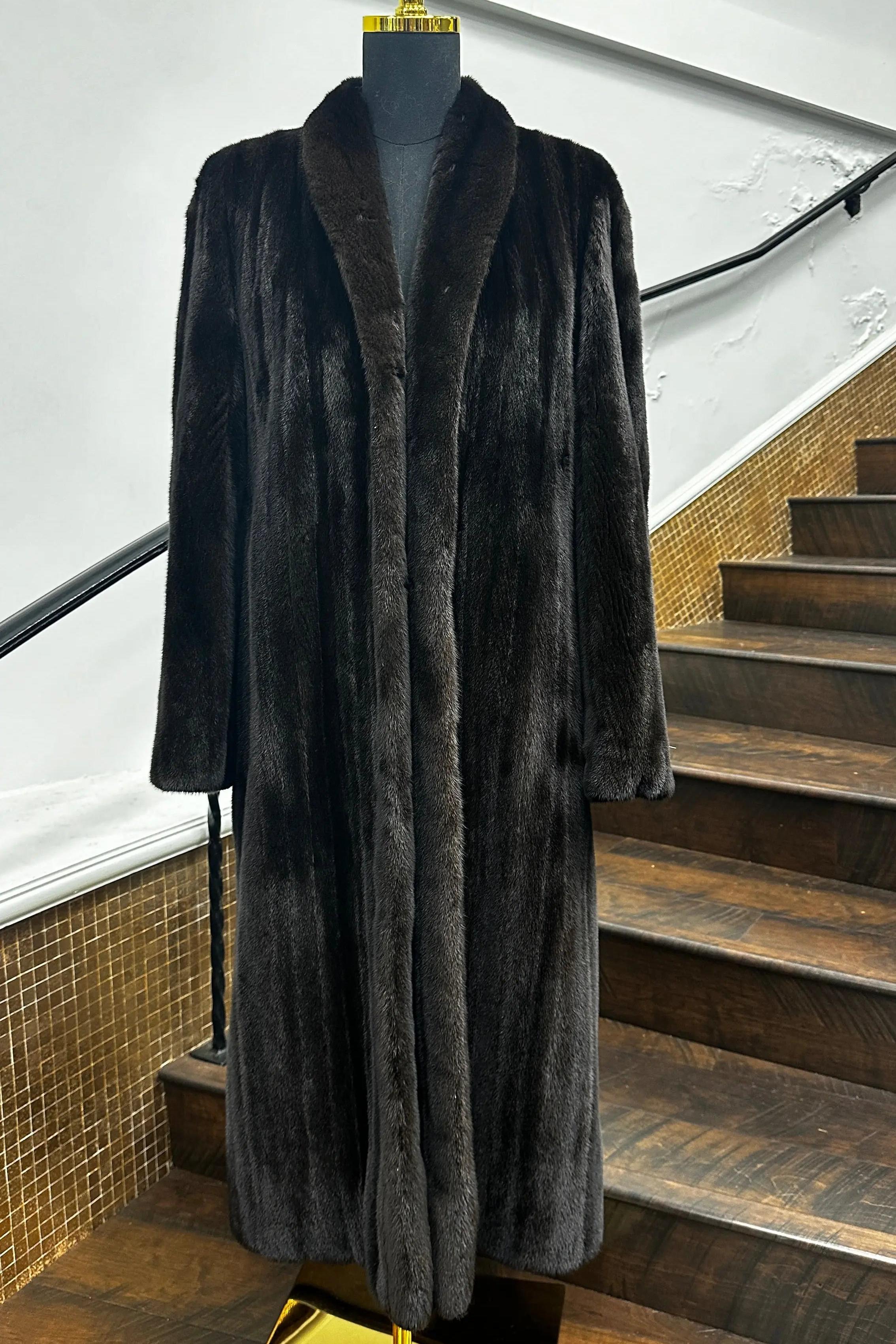 Vintage Ranch Mink Coat