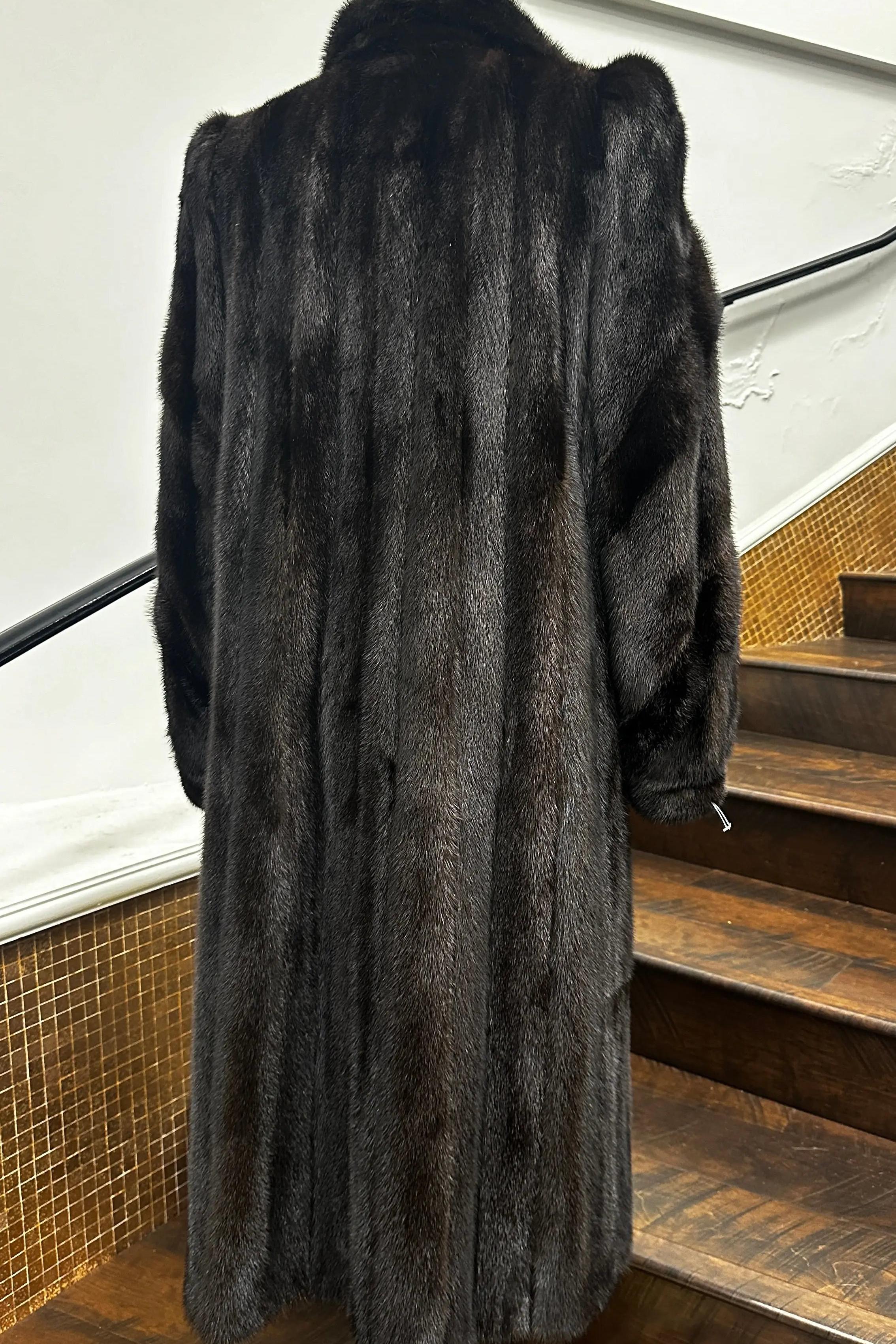Vintage Ranch Mink Coat