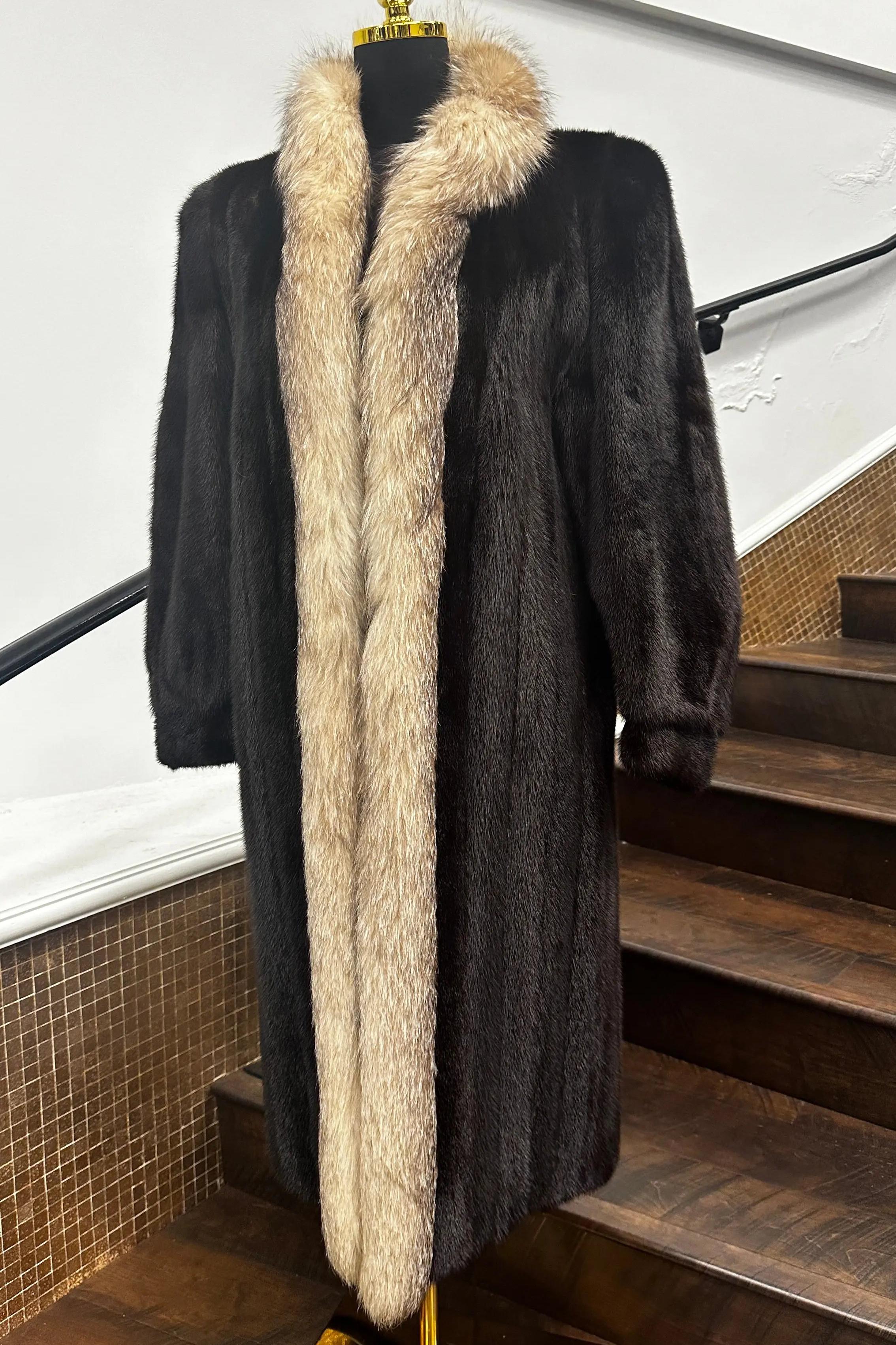 Vintage Ranch Mink Coat