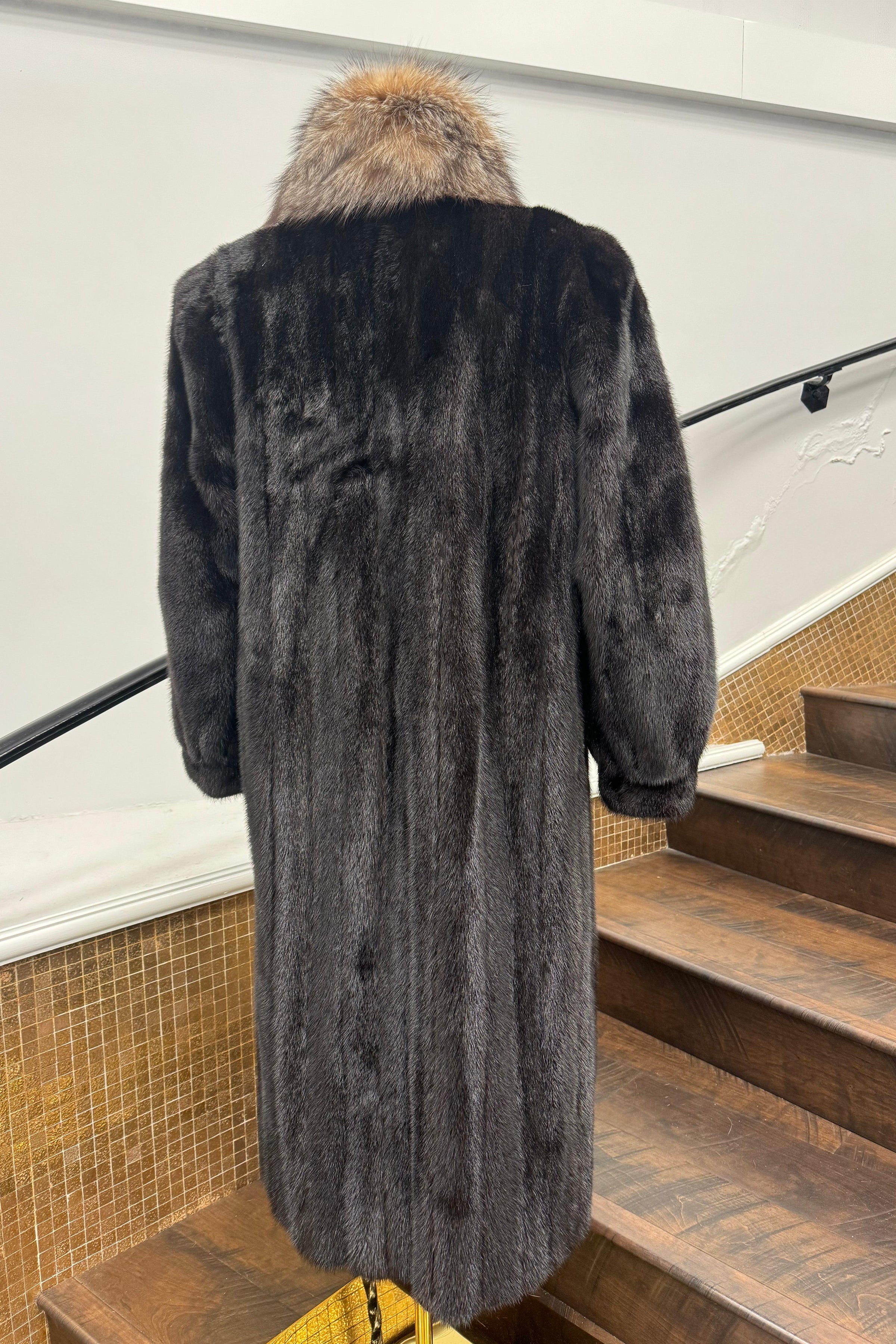 Vintage Ranch Mink Coat