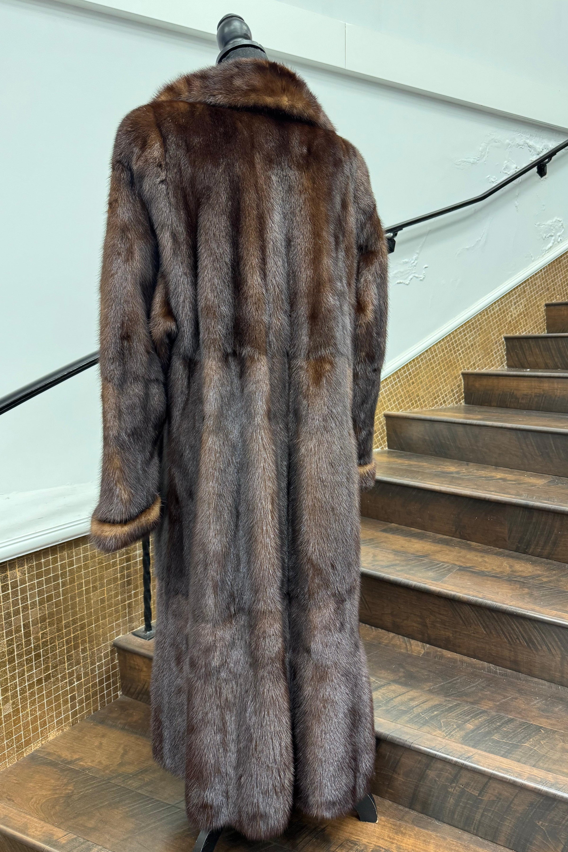 Vintage Ranch Mink Coat