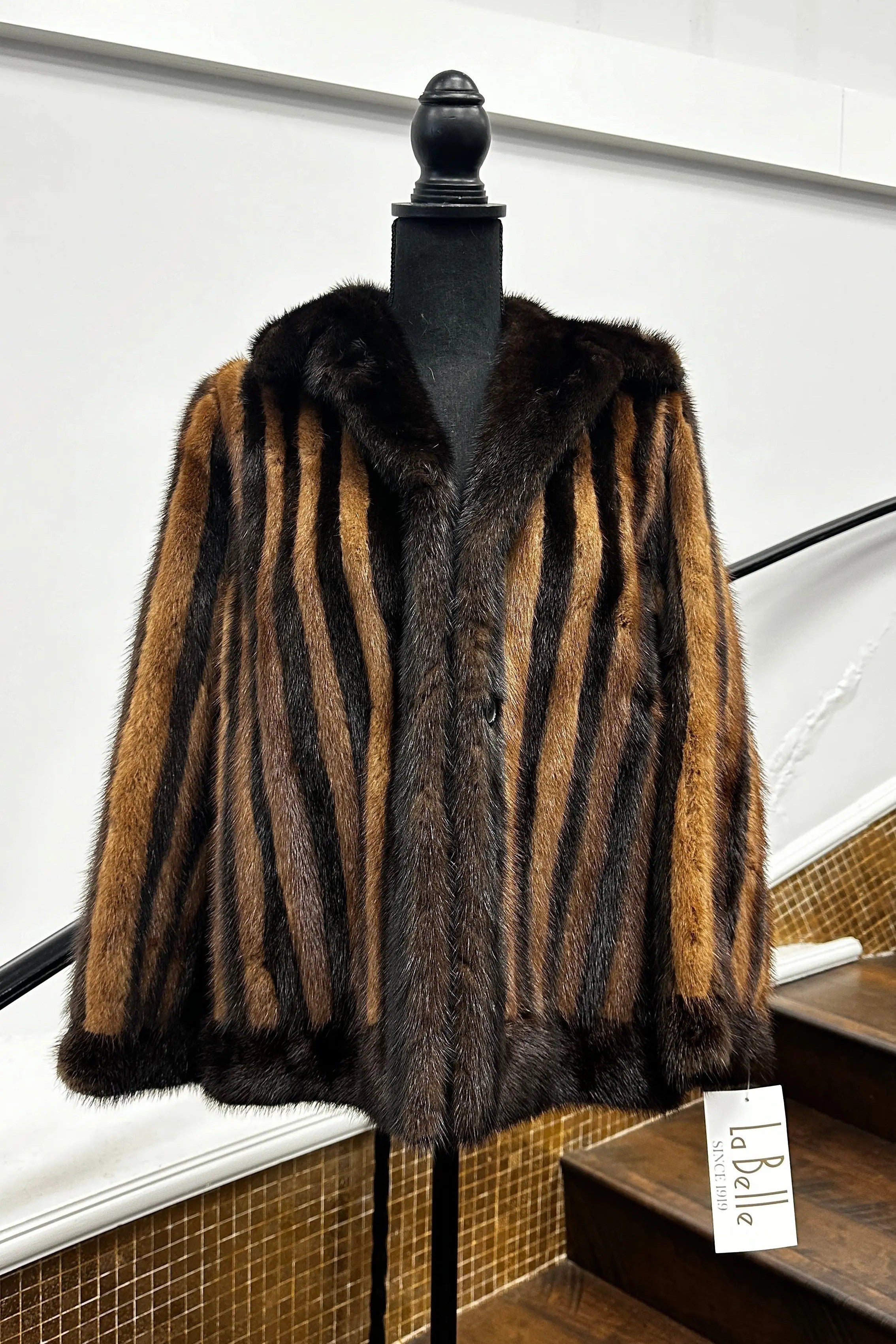 Vintage Ranch Mink & Pastel Mink Jacket