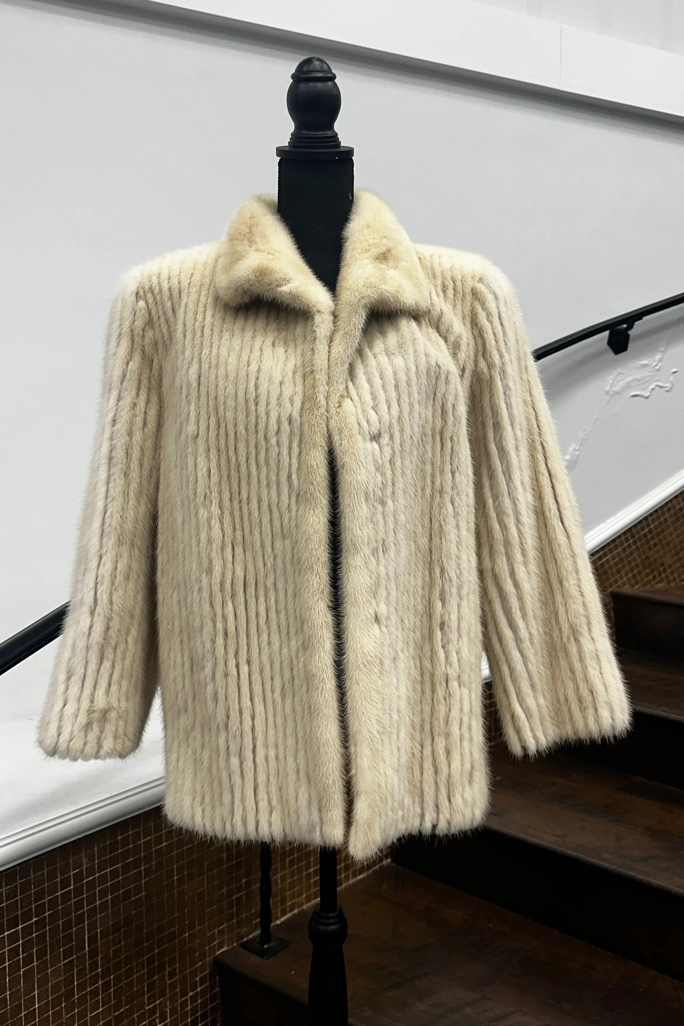 Vintage Ribbed Fox with Mink
