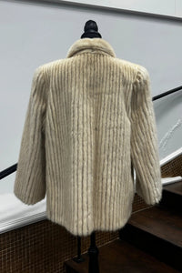 Vintage Ribbed Fox with Mink