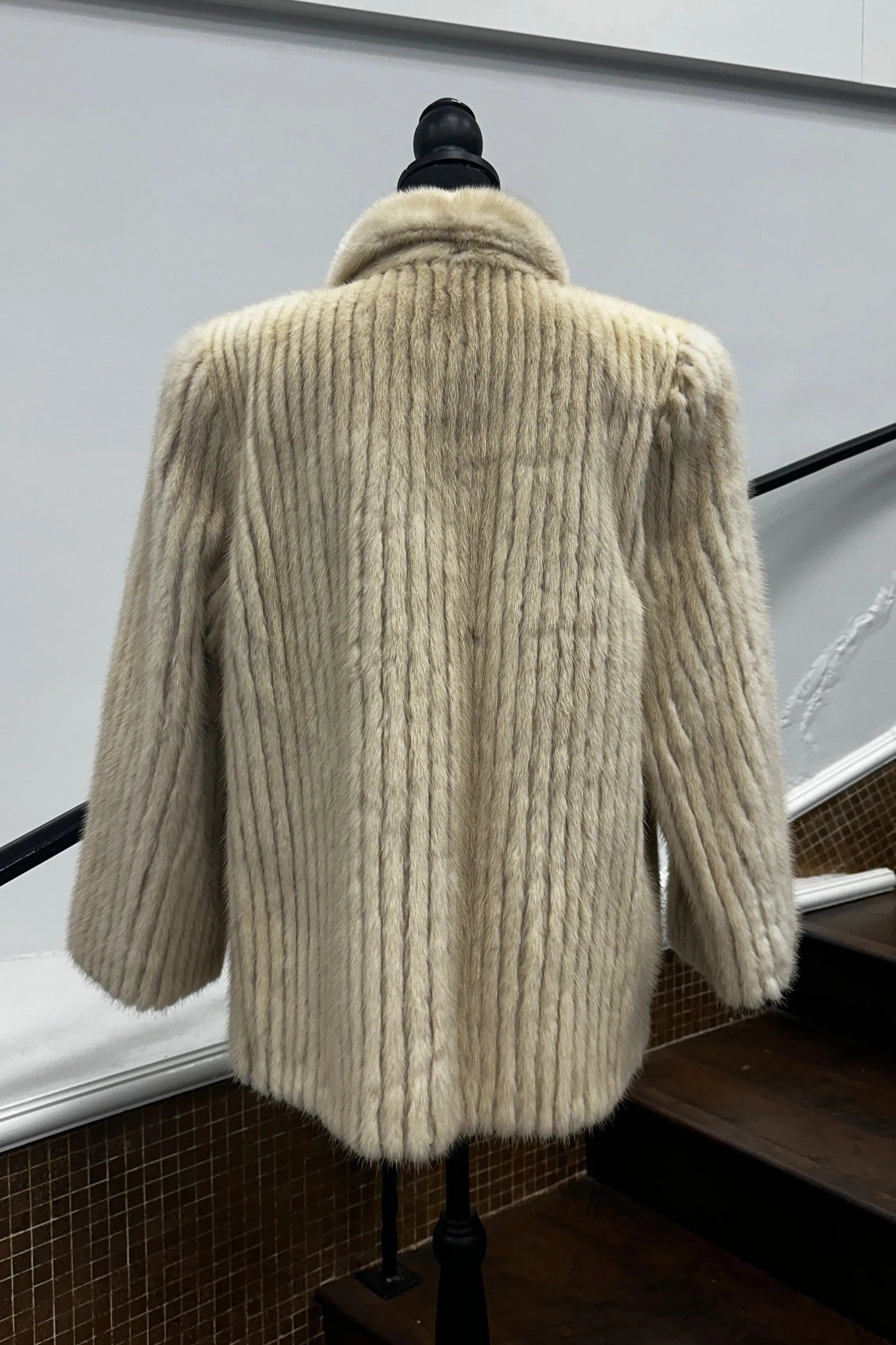 Vintage Ribbed Fox with Mink