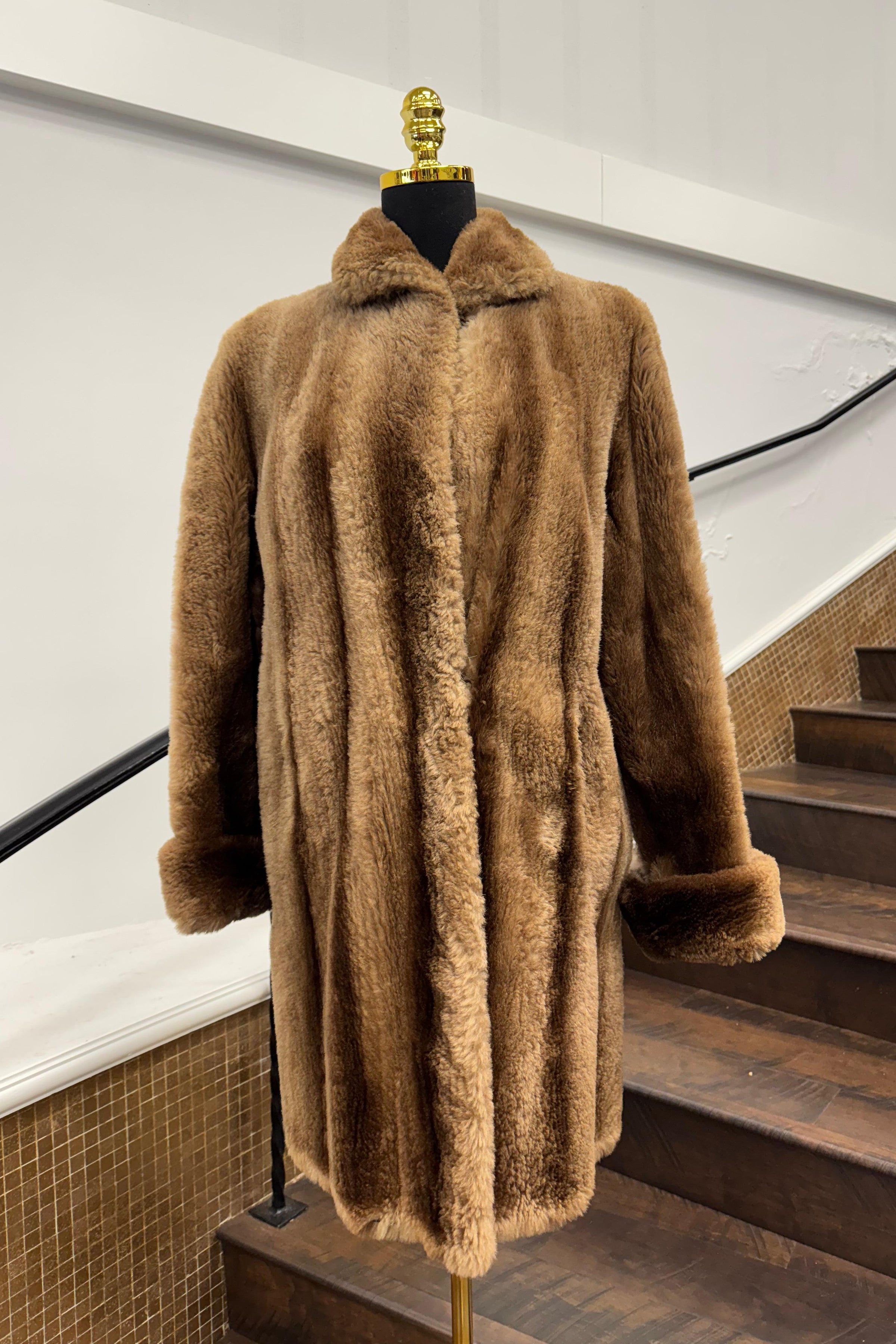 Vintage Sheared Beaver Stroller